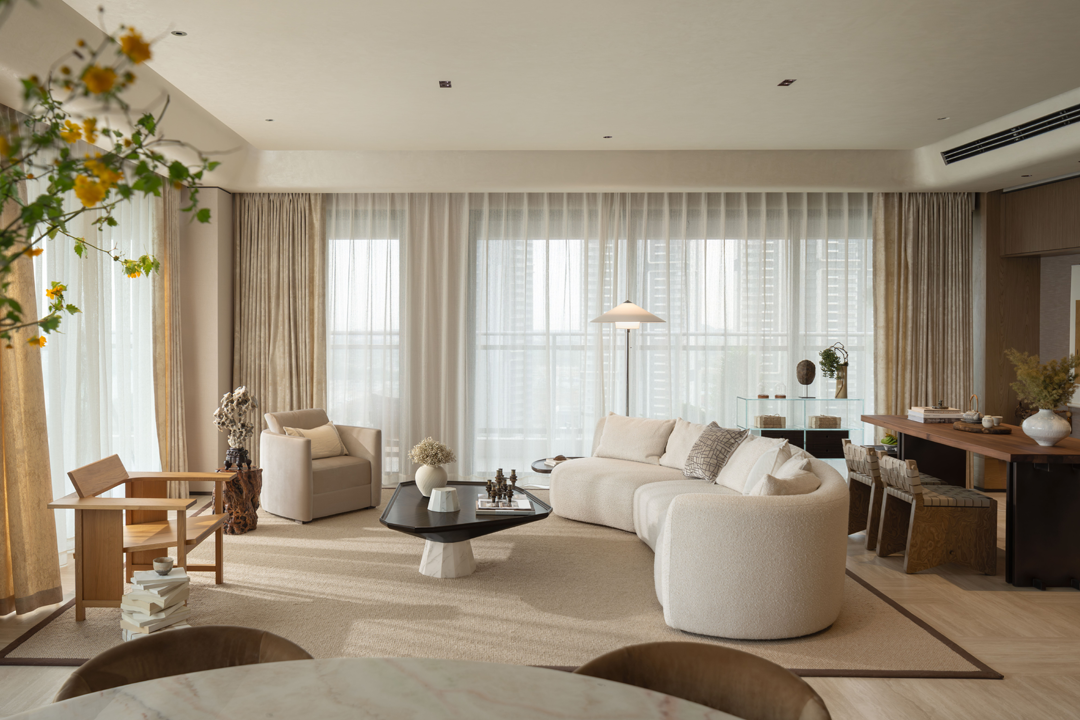 MAUDEA  DESIGN｜光影与东方雅韵的私享大宅