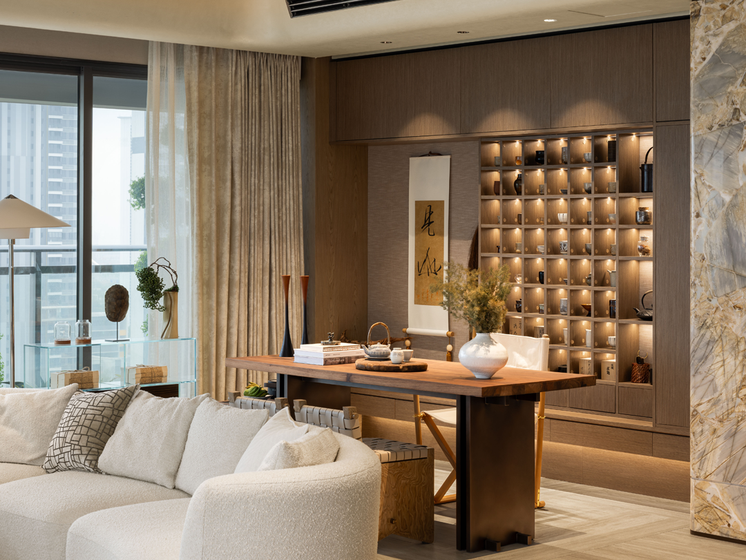 MAUDEA  DESIGN｜光影与东方雅韵的私享大宅