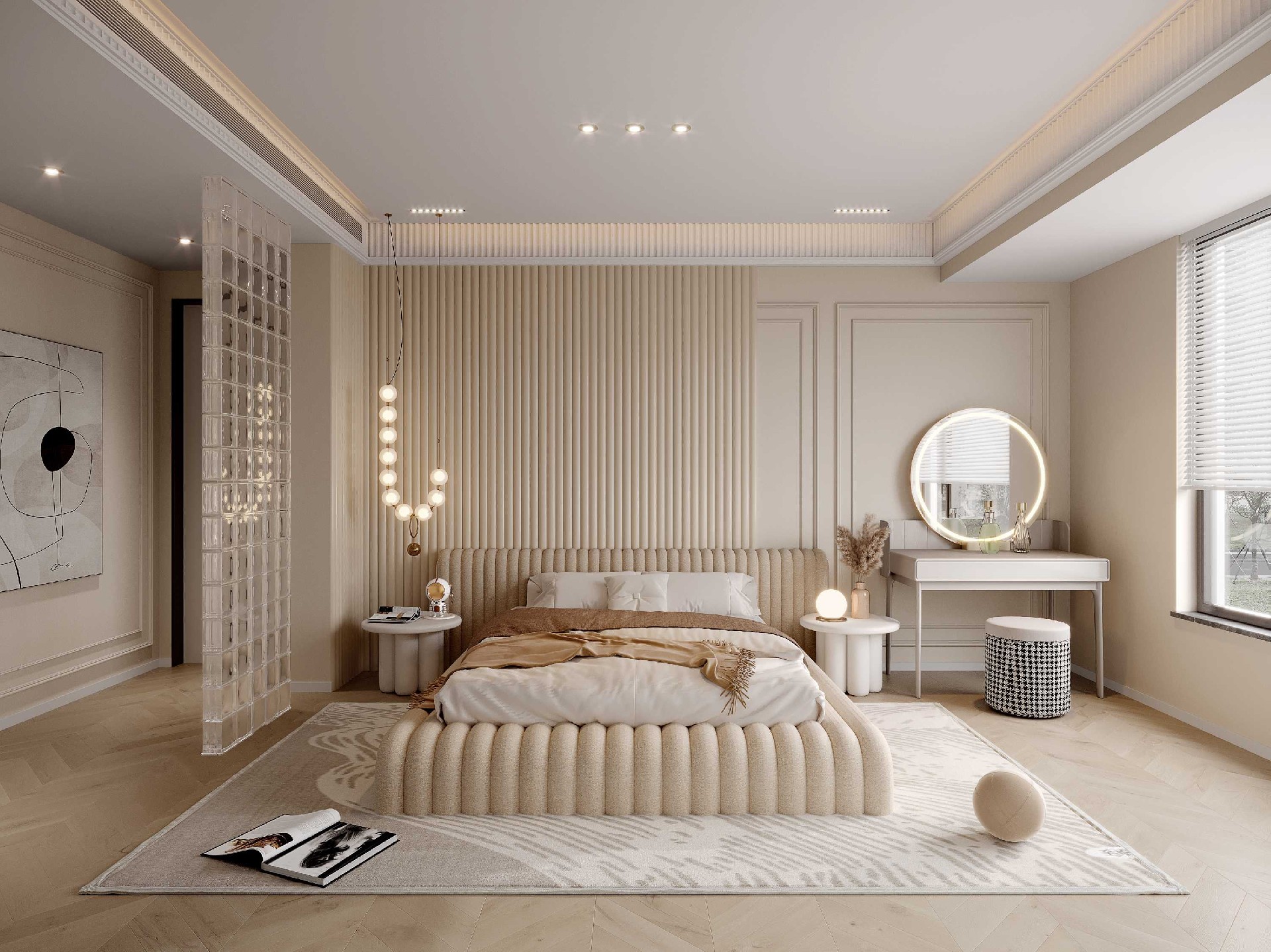 奶白柔境 闲卧享时光 