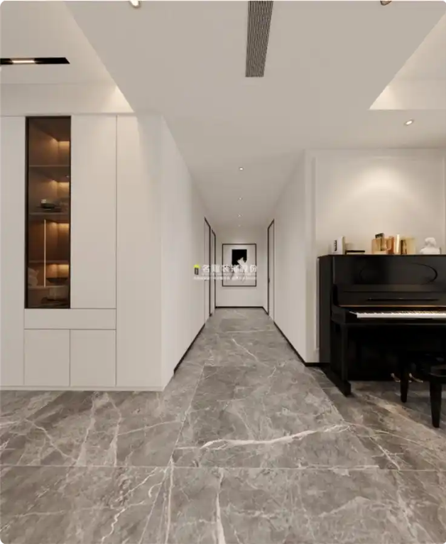 现代简约，精简生活，佛山海山一号装修案例效果图