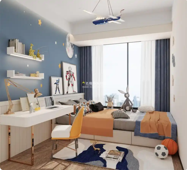 现代简约，精简生活，佛山海山一号装修案例效果图