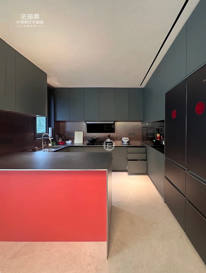 厨房装修论质感还得是不锈钢橱柜