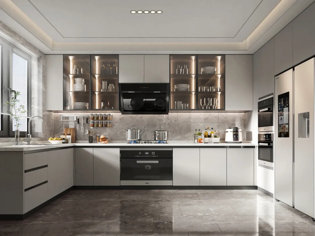 小户型 / 大空间适配：不同厨房的橱柜设计方案