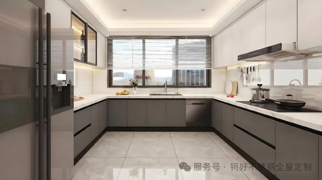 厨房装修避坑指南：为什么越来越多人选不锈钢橱柜？这5大优势藏不住了！
