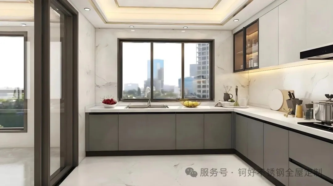 厨房装修避坑指南：为什么越来越多人选不锈钢橱柜？这5大优势藏不住了！