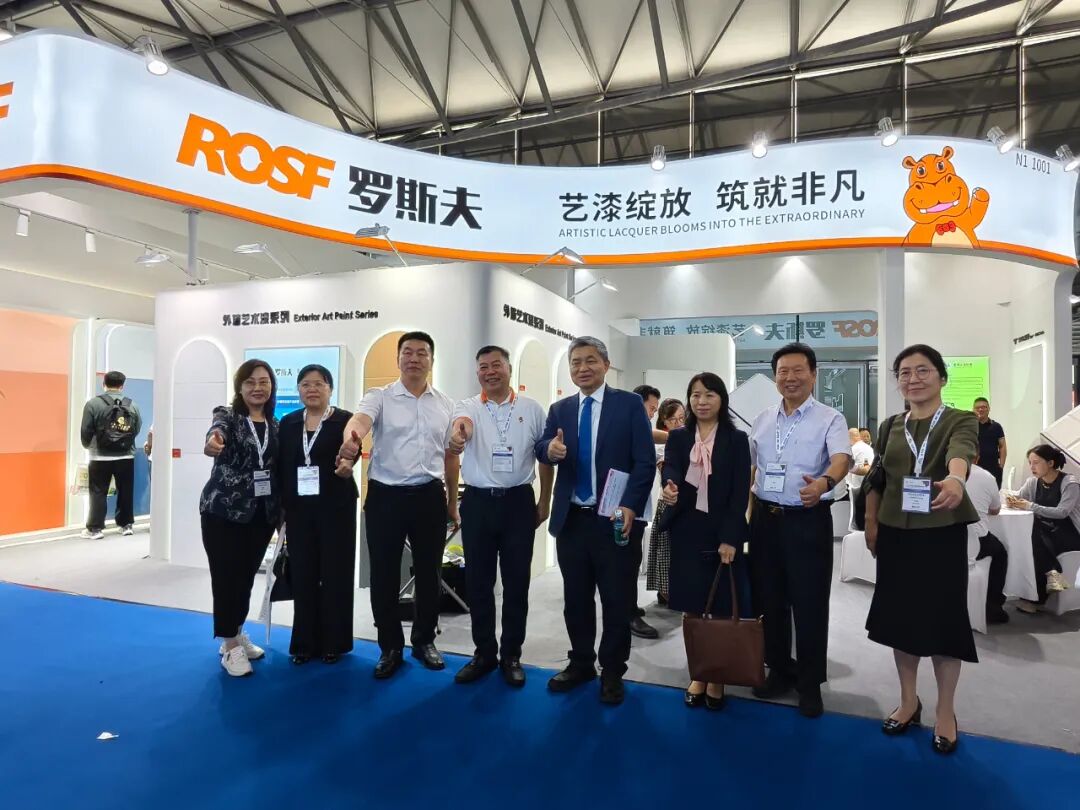 各大涂料展会频频走红“炸场”！罗斯夫凭什么？