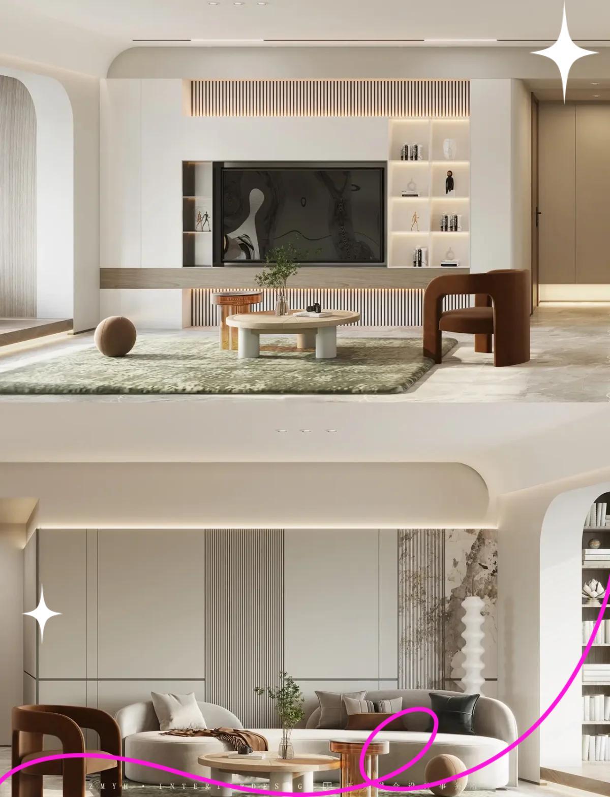 现代简约风家居设计，高级感爆棚！ 