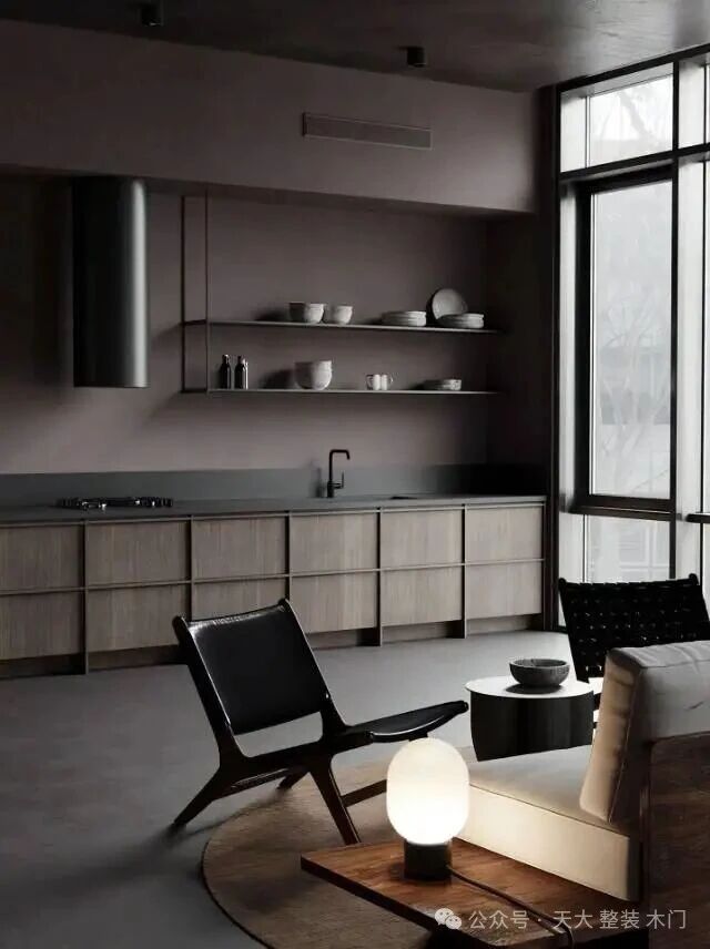 天大家居中式骨骼线橱柜，惊艳时光的美学！